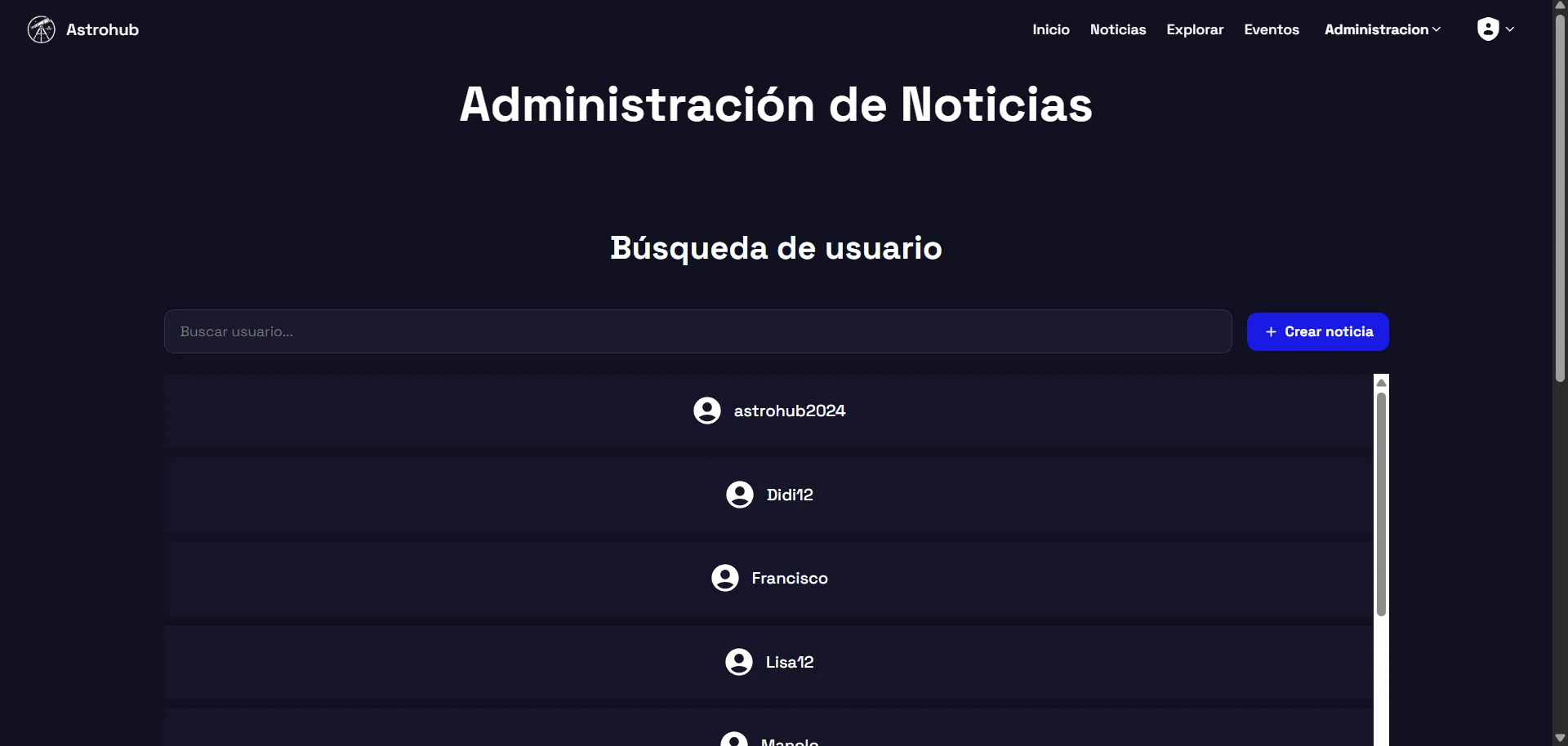 Admin · news
